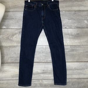 Levi 502 Men 30 X 32 Blue Denim Jean